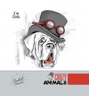 Блокнот Пес 15.5х15.5 см 80 листов (1NB738) Аркуш