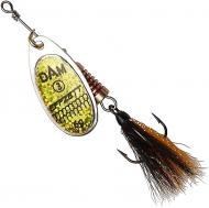 Блесна-вертушка DAM Effzett Standart с бородкой 12 г reflex/gold