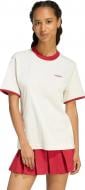 Футболка Adidas W CP TEE OWHITE/ACTMAR KB8196 р.M белый