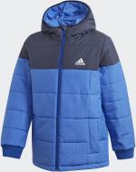 Куртка зимняя Adidas YK J PADDING GG3718 голубая