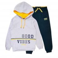 Спортивний костюм ALG Life 38526 р.140 чорний