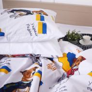 Наволочка бязь 17-0595 Пес Патрон 70x70 см мульти MirSon Наволочка бязь 17-0595 Пес Патрон 70x70 см мульти MirSon