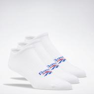 Шкарпетки Reebok CL FO Invisible Soc FL9304 р.L білий 3 шт.