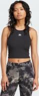 Топ Adidas ESS RIB TANK BLACK IW5736 р.M черный Топ Adidas ESS RIB TANK BLACK IW5736 р.M черный
