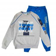 Спортивний костюм ALG Life Young 38528 р.140 темно-синій