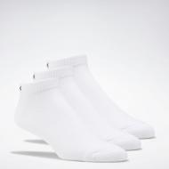 Шкарпетки Reebok TE LOW CUT SOCK FQ5319 р.M білий 3 шт.