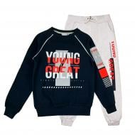 Спортивний костюм ALG Life Young 38528 р.140 чорний