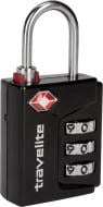 Замок навесной Travelite Accessories TSA кодовый черный 000026 01