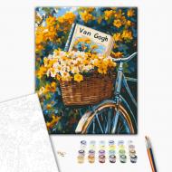 Картина за номерами Велосипед Ван Гога 40х50 см Brushme