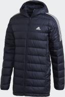 Куртка-парка чоловіча зимова Adidas ESS DOWN PARKA GH4605 р.2XL чорна