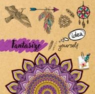 Блокнот Экспресс цветы 19.5х19.5 см Аркуш