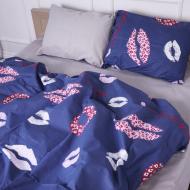 Комплект постільної білизни Бязь 17-0402 Kiss 220х240 см мультиколор MirSon