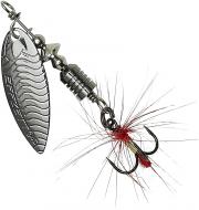 Блешня-обертова DAM Effzett UV-Spinner з борідкою gunsmoke 10 г