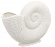 Ваза керамическая Лунная соната 25 см белая