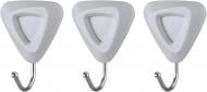 Набор крючков Ardesto самоклеящихся ARHC2803TG 3 шт пластик серий