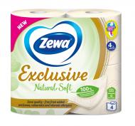 Туалетний папір Zewa Natural Soft чотиришаровий 4 шт.