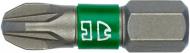 Бита WURTH PZ3-GREEN-1/4IN-L25MM Zebra 1 шт. 1 шт. 061411253