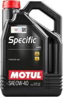 Моторне мастило Motul Specific A40 SAE 0W-40 5 л (102716)