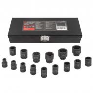 Набір головок Forsage ударних 6-гранних 15 шт. F-4159-5MPB Набір головок Forsage ударних 6-гранних 15 шт. F-4159-5MPB