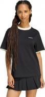 Футболка Adidas W CP TEE BLACK/OWHITE KB8194 р.XL чорний