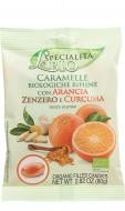 Леденцы Le Specialitа Bio с апельсином, имбирем и куркумой органические 80г