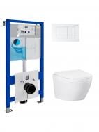 Комплект Helmken 9A89B20265 5 в 1: унітаз із сидінням Slim Duroplast/Soft-close