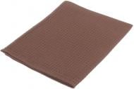 Полотенце вафельное 45x60 см коричневый Домашній текстиль