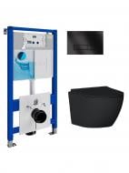 Комплект Helmken 37G1043E79 5 в 1: унітаз із сидінням Slim Duroplast/Soft-close