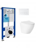 Комплект Helmken 857R365E19 5 в 1: унітаз із сидінням Slim Duroplast/Soft-close