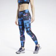 Лосины Reebok WOR MYT New AOP Tig FT2681 р.XS разноцветный