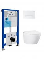 Комплект Helmken K9Y8760330 5 в 1: унітаз із сидінням Slim Duroplast/Soft-close