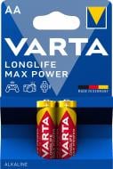Батарейка Varta Longlife Max Power AA (пальчикові) 2 шт. (4706101412)