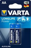 Батарейка Varta Longlife Power AA (пальчиковые) 2 шт. (4906121412)