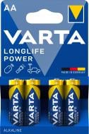 Батарейка Varta Longlife Power AA (пальчиковые) 4 шт. (4906121414)