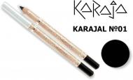 Карандаш для глаз KARAJA Coal 01 black 1,2 г