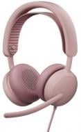 Наушники Logitech ZONE Wired 2 rose (L981-001620)