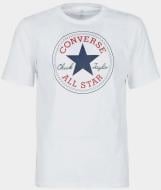 Футболка Converse STANDARD FIT CENTER FRONT CHUCK PATCH CORE TEE 10025459-102 р.XL білий