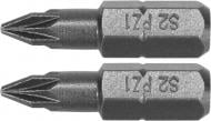 Біта YATO Pozidriv PZ1x25 мм HEX 1/4" AISI S2 2 шт. YT-77880 Біта YATO Pozidriv PZ1x25 мм HEX 1/4" AISI S2 2 шт. YT-77880