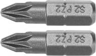 Біта YATO Pozidriv PZ2x25 мм HEX 1/4" AISI S2 2 шт. YT-77881 Біта YATO Pozidriv PZ2x25 мм HEX 1/4" AISI S2 2 шт. YT-77881