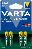 Аккумулятор Varta Rechargeable 1000 mAh AAA (мизинчиковые) 4 шт. (5703301404)