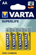 Батарейка Varta Superlife AA (пальчикові) 4 шт. (2006101414)