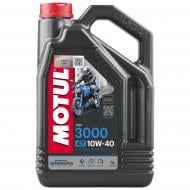 Моторне мастило Motul 3000 4T SAE 10W-40 4 л (846041)