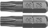 Бита YATO TORX T30x25 мм HEX 1/4" AISI S2 2 шт. YT-77907