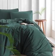 Комплект постільної білизни Stonewash Adriatic Dark Green полуторний (92847002) зелений SoundSleep