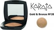 Пудра компактна KARAJA Gold & Bronze 20 7 г