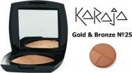 Пудра компактная KARAJA Gold & Bronze 25 7 г