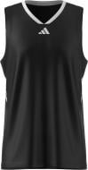 Футболка Adidas 3-STRIPES TANK BLACK/WHITE JI7574 р.2XL чорний Футболка Adidas 3-STRIPES TANK BLACK/WHITE JI7574 р.2XL чорний