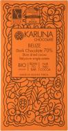 Шоколад Karuna chocolate темный Белиз медленная сушка бобов 70% 60г