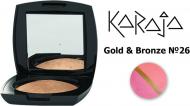 Пудра компактна KARAJA Gold & Bronze 26 7 г