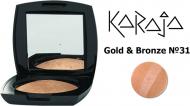 Пудра компактна KARAJA Gold & Bronze 31 7 г